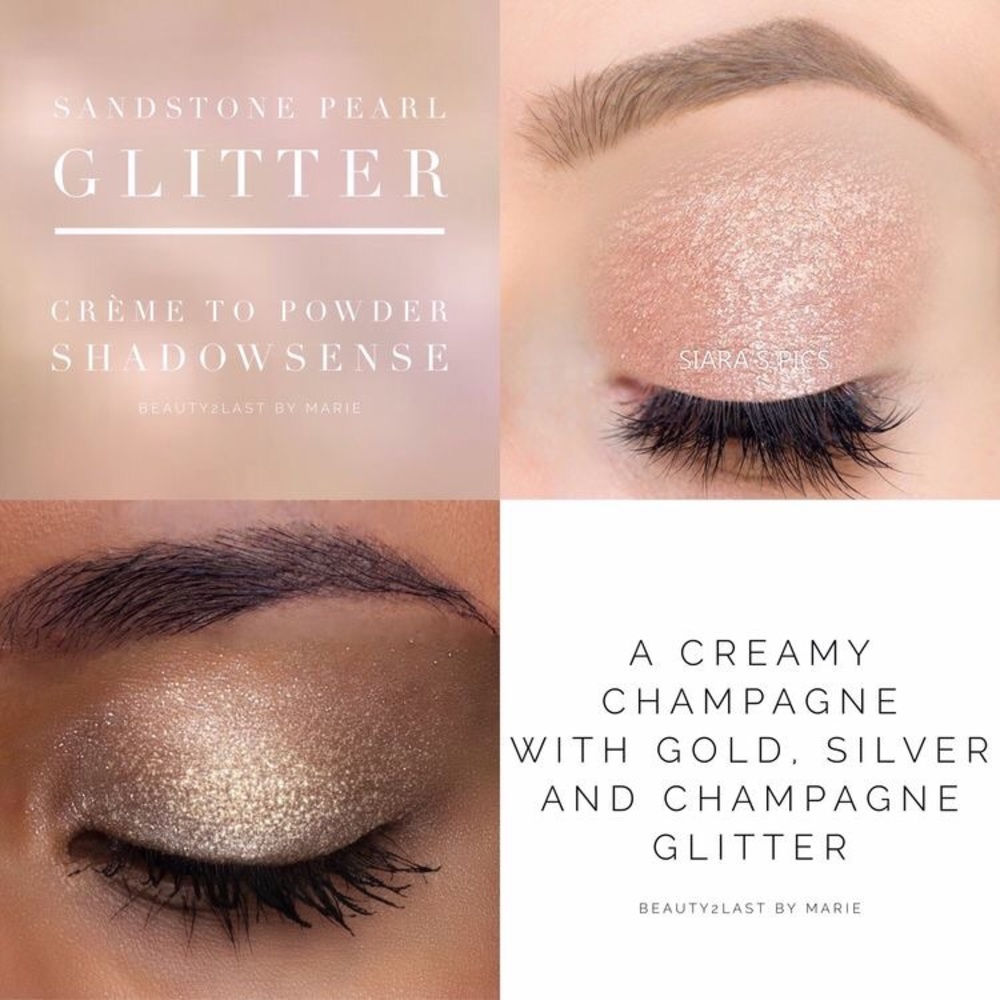 Sandstone Pearl Glitter Shadowsense